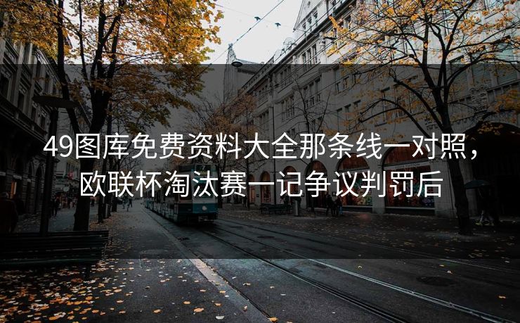 49图库免费资料大全那条线一对照，欧联杯淘汰赛一记争议判罚后